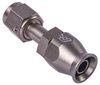 AN Straight A/C PTFE Hose End Fitting [-6 AN Female to -6 AN PTFE Hose, Champagne Anodized Aluminum] - image 2
