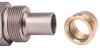 AN Straight A/C PTFE Hose End Fitting [-6 AN Female to -6 AN PTFE Hose, Champagne Anodized Aluminum] - image 4