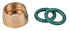 Replacement PTFE Hose End Fitting Olive [-6 AN] - image 1