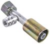 Air Conditioning Hose End [-8 AN Straight Beadlock with 134a Service Port] - image 2