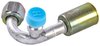 Air Conditioning Hose End [-8 AN 135 Degree Beadlock with 134a Service Port] - image 3