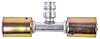 Air Conditioning Hose End [-8 AN Inline Splicer Beadlock with 134a Service Port] - image 1