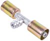Air Conditioning Hose End [-8 AN Inline Splicer Beadlock with 134a Service Port] - image 2