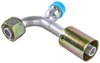Air Conditioning Hose End [-8 AN 90 Degree Beadlock with 134a Service Port] - image 2
