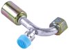 Air Conditioning Hose End [-8 AN 90 Degree Beadlock with 134a Service Port] - image 3