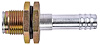 Air Conditioning Hose End [-10 AN Straight Barbed Bulkhead] - image 1