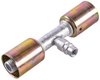 Air Conditioning Hose End [-10 AN Inline Splicer Beadlock with 134a Service Port] - image 3