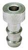 Weld-On Hose Barb Fitting with 3/8 in. Hose Barb [Aluminum] - image 2