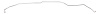 Intermediate Brake Line for Select 1968 GM Models Chevelle SS, Cutlass, 442, Skylark, GS, GTO, Lemans w/Hardtop [Steel] - image 1