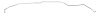 Intermediate Brake Line for Select 1968 GM Models Chevelle SS, Cutlass, 442, Skylark, GS, GTO, Lemans w/Hardtop [Stainless] - image 1