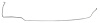 Intermediate Brake Line for Select 1968 GM Models Chevelle SS, Cutlass, 442, Skylark, GS, GTO, Lemans w/Convertible [Steel] - image 1