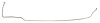 Intermediate Brake Line for Select 1968 GM Models Chevelle SS, Cutlass, 442, Skylark, GS, GTO, Lemans w/Convertible [Stainless] - image 1