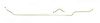 Intermediate Brake Line for Select 1970 Chevy El Camino w/Disc Brakes [Stainless] - image 1
