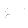 Rear Axle Brake Line for Select 1964-1967 Chevy Chevelle, Malibu, El Camino [Stainless] - image 1