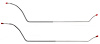 Rear Axle Brake Line for Select 1968-1972 Chevy Chevelle, Malibu, Monte Carlo, El Camino [Steel] - image 1