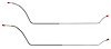 Rear Axle Brake Line for Select 1968-1972 Chevy Chevelle, Malibu, Monte Carlo, El Camino [Stainless] - image 1