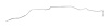 Main Front-to-Rear Fuel Line for 1964-1967 Chevrolet Chevelle, Malibu Convertible, El Camino [5/16 in. O.D., Stainless] - image 1