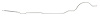 Main Front-to-Rear Fuel Line for 1964-1967 Chevrolet Chevelle, Malibu Convertible, El Camino [3/8 in. O.D. Stainless Steel] - image 1