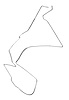 Main Front-to-Rear Fuel Line for 1968 Chevrolet Chevelle, Malibu Convertible [5/16 in. O.D., Steel] - image 1