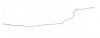 Main Front-to-Rear Fuel Line for 1968-1969 Chevrolet El Camino [3/8 in. O.D., Stainless Steel] - image 1