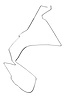 Main Front-to-Rear Fuel Line for 1969 Chevrolet Chevelle, Malibu Convertible [5/16 in. O.D., Steel] - image 1