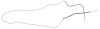 Fuel Vapor Return Line for 1969 Chevy Chevelle, Malibu, SS, Hardtop [1/4 in. O.D., Steel] - image 1