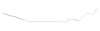 Main Front-to-Rear Fuel Line for 1969 Chevrolet Chevelle, Malibu Convertible [3/8 in. O.D., Steel] - image 1
