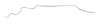 Main Front-to-Rear Fuel Line for 1970-1972 Chevrolet Chevelle, Malibu, Convertible [3/8 in. O.D., Steel] - image 1