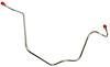 Fuel Line, Fuel Pump to Carburetor for Select 1963-1966 Chevrolet Models with 194/230/250 6-Cyliner Engines [Stainless Steel] - image 1