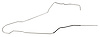 Fuel Vapor Return Line for 1970 Chevy Chevelle, Malibu, SS, Hardtop [5/16 in. O.D., Steel] - image 1