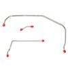Fuel Line Kit, Fuel Pump to Carburetor for Select 1970 Chevrolet Models with LS-6 454 Engine - Short Fuel Pump [Stainless] - image 1