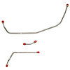 Fuel Line Kit, Fuel Pump to Carburetor for Select 1970 Chevrolet Models with LS-6 454 Engine - Long Fuel Pump [Steel] - image 1