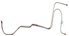 Transmission Oil Cooler Lines for 1964-1965 Chevrolet Chevelle, El Camino, Malibu with Powerglide Transmission [Steel] - image 1