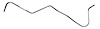 Transmission Vacuum Line for 1970-1972 Chevrolet Chevelle, El Camino, Malibu w/Turbo-Hydramatic 400 Trans. [Stainless Steel] - image 1