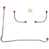 Fuel Line Kit, Fuel Pump to Carburetor for Select 1967-1968 Chevrolet Models with 396 Engine 375 HP [Stainless Steel] - image 1