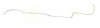 Intermediate Brake Line for 1968 Pontiac Firebird [1-PC, Steel] - image 1