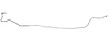 Intermediate Brake Line for 1978-1981 Chevy Camaro, Pontiac Firebird with Power Disc Brakes [1-PC, Steel] - image 1