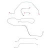 Complete Brake Line Set for 1965 Chevy Chevelle, Malibu Hardtop with Manual Drum Brakes [Stainless Steel] - image 1