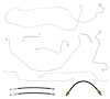 Complete Brake Line & Hose Kit for 1967 Chevy Chevelle, Malibu Hardtop w/Power Drum Brakes [Stainless Steel] - image 1