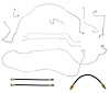 Complete Brake Line & Hose Kit for 1967 Chevy Chevelle, Malibu SS Hardtop w/Power Disc Brakes [Stainless Steel] - image 1