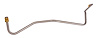 Fuel Line, Fuel Pump to Carburetor for Select 1967-1968 Chevy Models w/327, 350 4-bbl Engines 275/295 HP [5/16 in., Stainless] - image 1