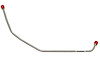 Fuel Line, Fuel Pump to Carburetor for Select 1969 Chevrolet Models with 350 4-bbl 255 HP Engine [Stainless Steel] - image 1
