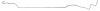 Fuel Vapor Return Line for 1971-1972 Chevy El Camino [5/16 in. O.D., Stainless Steel] - image 1