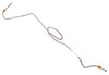 Front Brake Line Set for 1963-1966 Chevy C10, GMC C1500 2WD Trucks with Standard Brakes [4-PC, Stainless Steel] - image 3