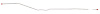 Front-Half Intermediate Brake Line for 1951-1955 Chevrolet & GMC Series I, 1/2-Ton Trucks Short/Long Bed [Stainless Steel] - image 1