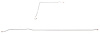 Intermediate Brake Line for 1971-1972 Chevrolet C10 & GMC C1500 Trucks with Short Bed/Coil-Springs [Stainless Steel] - image 1
