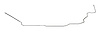 Main Front-to-Rear Fuel Line for 1955-1957 GM Series II Pickup Trucks with 8-Cyl. [5/16 in. O.D., Stainless Steel] - image 1