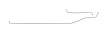 Main Front-to-Rear Fuel Line for 1963-1966 Chevy & GMC C-Series Truck with 6-Cyl. Engine [5/16 in. O.D., Stainless Steel] - image 1