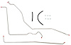Fuel Vapor Return Line Kit for 1971-1972 Chevy C10/20, GMC C1500/2500 2WD Trucks [5/16 in. O.D., Stainless Steel] - image 1