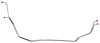 Transmission Oil Cooler Lines for 1981-1987 Chevy K10/K20, GMC K1500/K2500 4WD Trucks w/700R4 Trans. [Stainless Steel] - image 1